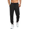 COOFANDY Men’s Athletic Joggers Casual Gym Sweatpants Workout Running Track Pants with Pockets(Black)