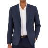 COOFANDY Men’s Casual Blazer Slim Fit Lightweight Sport Coat One Button Suit Jacket(Navy Blue)