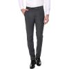 COOFANDY Men’s Classic Fit Flat Front Dress Pants No Iron Premium Casual Pants Expandable Waist Suit Pants(Dark Grey)