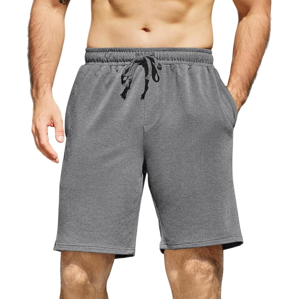 imageCOOFANDY Mens Swim Trunks Board Shorts Summer Beach Shorts Swimsuit Swimwear for Men  No LinerHeather Grey1 Pack of 1