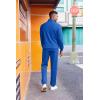 COOFANDY 2 Piece Set for Men Casual 1/4 Zip Track Suits Set Long Sleeve Quarter Pullover Jogging Suits 2025 Fashion Outfits(Royal Blue)
