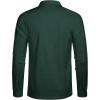 COOFANDY Mens Scottish Jacobite Ghillie Kilt Shirts Medieval Renaissance Pirate Costume Long Sleeve Lace Up Henley Shirt(Deep Green)
