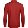 COOFANDY Mens Scottish Jacobite Ghillie Kilt Shirts Medieval Renaissance Pirate Costume Long Sleeve Lace Up Henley Shirt(Red)