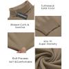 COOFANDY Men’s Slim Fit Turtleneck Sweater Casual Basic Knitted Long Sleeve Pullover Sweater(Khaki)