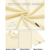COOFANDY Men’s Cotton Linen Shirts Short Sleeve Casual Shirts Summer Button Down Shirt Linen Beach Vacation Shirt(Beige)