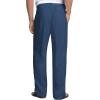 COOFANDY Men’s Linen Pants Casual Beach Summer Pant Elastic Waist Drawstring Lightweight Trousers(Blue)