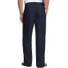 COOFANDY Men’s Linen Pants Casual Beach Summer Pant Elastic Waist Drawstring Lightweight Trousers(Navy Blue)
