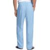 COOFANDY Men’s Linen Pants Casual Beach Summer Pant Elastic Waist Drawstring Lightweight Trousers(Sky Blue)