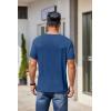 COOFANDY Men’s Short Sleeve T-Shirts Crew Neck Casual Summer T Shirts 1-3 Pack Basic Tee Shirt(A-dark Blue 1pack)