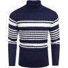Navy Blue/White Stripes