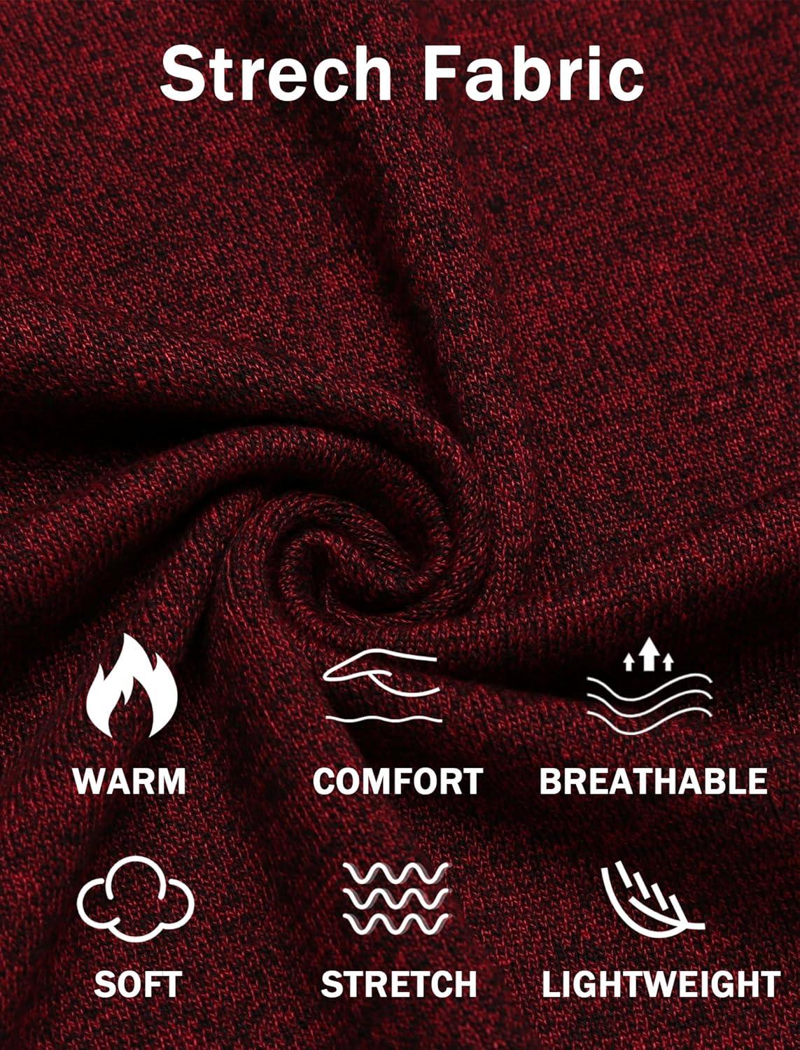 imageCOOFANDY Mens Sleeveless Sweater Vest Lightweight VNeck Cotton Vest PulloverWine Red