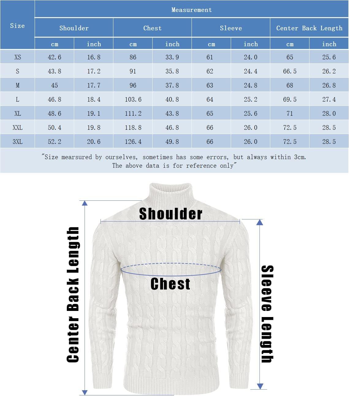 imageCOOFANDY Mens Slim Fit Turtleneck Sweater Casual Twisted Knitted Pullover SweatersApricot