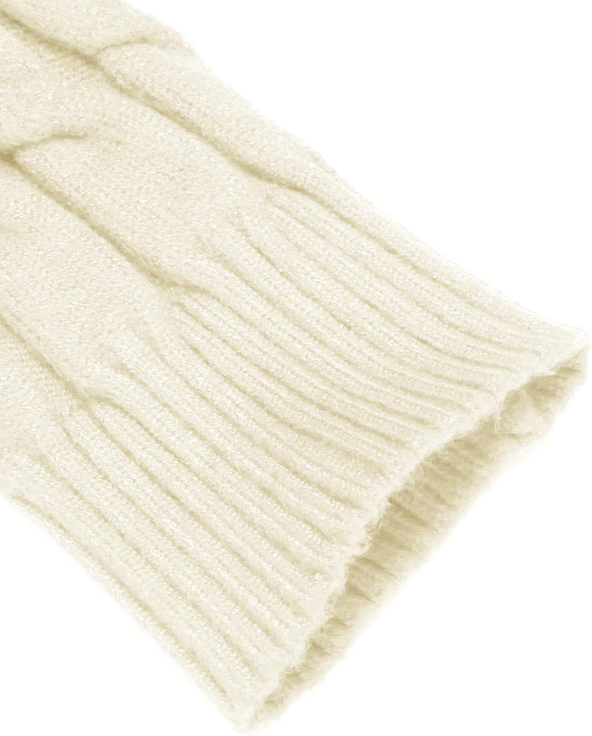 imageCOOFANDY Mens Slim Fit Turtleneck Sweater Casual Twisted Knitted Pullover SweatersApricot