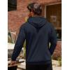 COOFANDY Mens Hoodie Casual Drawstring Athletic Hoodies Hooded Pullover Sweatshirts with Pocket(Navy Blue)