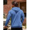 COOFANDY Mens Hoodie Casual Drawstring Athletic Hoodies Hooded Pullover Sweatshirts with Pocket(Sky Blue)