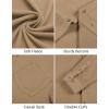 COOFANDY Mens Long Sleeve Button Down Shirt Casual Lightweight Shacket Spring Fall Shirt Jacket Overshirt(Khaki)