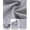 COOFANDY Mens Long Sleeve Button Down Shirts Casual Untucked Shirts for Men Dress Shirts Beach Wedding Shirts(Light Grey)