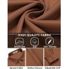 COOFANDY Mens Long Sleeve Wrinkle Free Shirts Casual Button Down Shirt Stretch Dress Shirt(Brown)