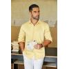 COOFANDY Mens Long Sleeve Wrinkle Free Shirts Casual Button Down Shirt Stretch Dress Shirt(Light Khaki)