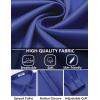 COOFANDY Mens Long Sleeve Wrinkle Free Shirts Casual Button Down Shirt Stretch Dress Shirt(Sapphire Blue)