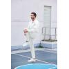 COOFANDY Men’s Tracksuits Casual Sweatsuit 2 Piece Full Zip Athletic Jogging Suit Sets Sport Sweat Suit(White)