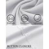 COOFANDY Mens Casual Button Down Shirts Short Sleeve Business Shirts Lightweight Wrinkle Free Dress Shirts(A-white)