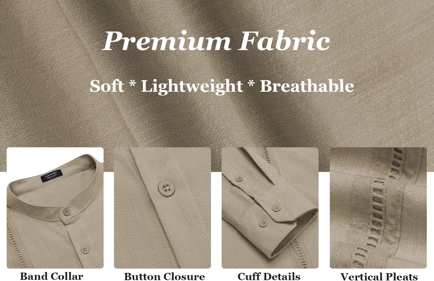 imageCOOFANDY Mens CasualKhaki