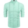 COOFANDY Men’s Casual(Light Green)