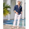 COOFANDY Men’s Casual(Navy Blue)