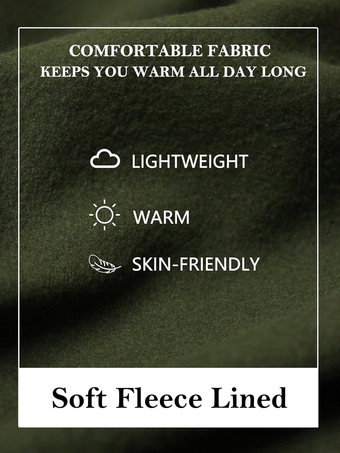 imageCOOFANDY Mens Hoodies Pullover Fleece Lined Hoodie Casual Long Sleeve Drawstring Hooded Sweatshirts with Kanga PocketArmy Green