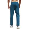 COOFANDY Men’s Hiking Pants Lightweight Athletic Pants Quick Dry Active Running Joggers with Zipper Pockets(Blue)