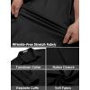 COOFANDY Mens Wrinkle Free Dress Shirts Long Sleeve Untucked Shirts Casual Button Down Shirts(Black)