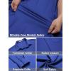 COOFANDY Mens Wrinkle Free Dress Shirts Long Sleeve Untucked Shirts Casual Button Down Shirts(Royal Blue)
