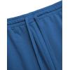COOFANDY Mens Athletic Shorts 7 Inch Quick Dry Breathable Lightweight Gym Workout Shorts with Pockets(Black/Blue)