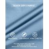 COOFANDY Mens Athletic Shorts 7 Inch Quick Dry Stretch Lightweight Gym Workout Shorts with Pockets(Dark Grey/Light Blue)