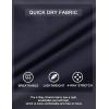 COOFANDY Mens Athletic Shorts 7 Inch Quick Dry Stretch Lightweight Gym Workout Shorts with Pockets(Dark Grey/Navy Blue)