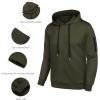 COOFANDY Men’s Tracksuit 2 Piece Hooded Athletic Sweatsuits Casual Running Jogging Sport Suit Sets(Z_army Green Black)