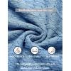 COOFANDY Men’s Knit Button Down Shirt Short Sleeve Vintage Polo Shirts Summer Casual Beach Tops(Light Blue&white)
