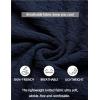 COOFANDY Men’s Knit Button Down Shirt Short Sleeve Vintage Polo Shirts Summer Casual Beach Tops(Navy Blue)