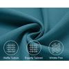 COOFANDY Mens Short Sleeve Button Down Shirts Waffle Shirt Casual Beach Summer Shirts Wrinkle Free Vacation Shirts(Peacock Blue)