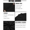 COOFANDY Mens Short Sleeve Dress Shirts Button Down Untucked Wrinkle Free Shirts Casual Summer Shirt with Pocket(Black)
