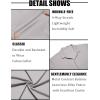 COOFANDY Mens Short Sleeve Dress Shirts Button Down Untucked Wrinkle Free Shirts Casual Summer Shirt with Pocket(Light Gray)