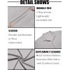 COOFANDY Mens Short Sleeve Dress Shirts Button Down Untucked Wrinkle Free Shirts Casual Summer Shirt with Pocket(Light Gray)