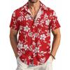 Red White Floral