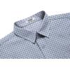 COOFANDY Mens Long Sleeve Button Down Shirts Casual Untucked Shirts for Men Dress Shirts Wedding Shirts(Light Blue-diamond)