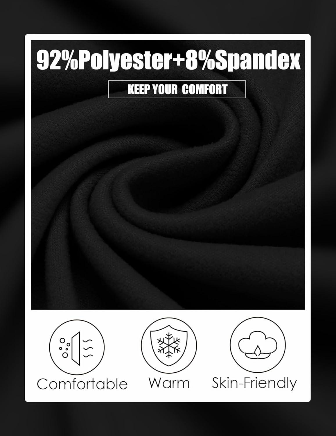 imageCOOFANDY Mens Flannel Shirts Long Sleeve Thermal Button Down Shirt Shacket Lightweight JacketBlack