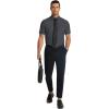 COOFANDY Men’s Short Sleeve Dress Shirts Wrinkle Free Regular Fit Dress Shirt Textured Casual Button Down Shirts(Grey)