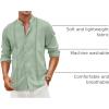Coofandy Mens Men Casual Shirts(Mint Green)