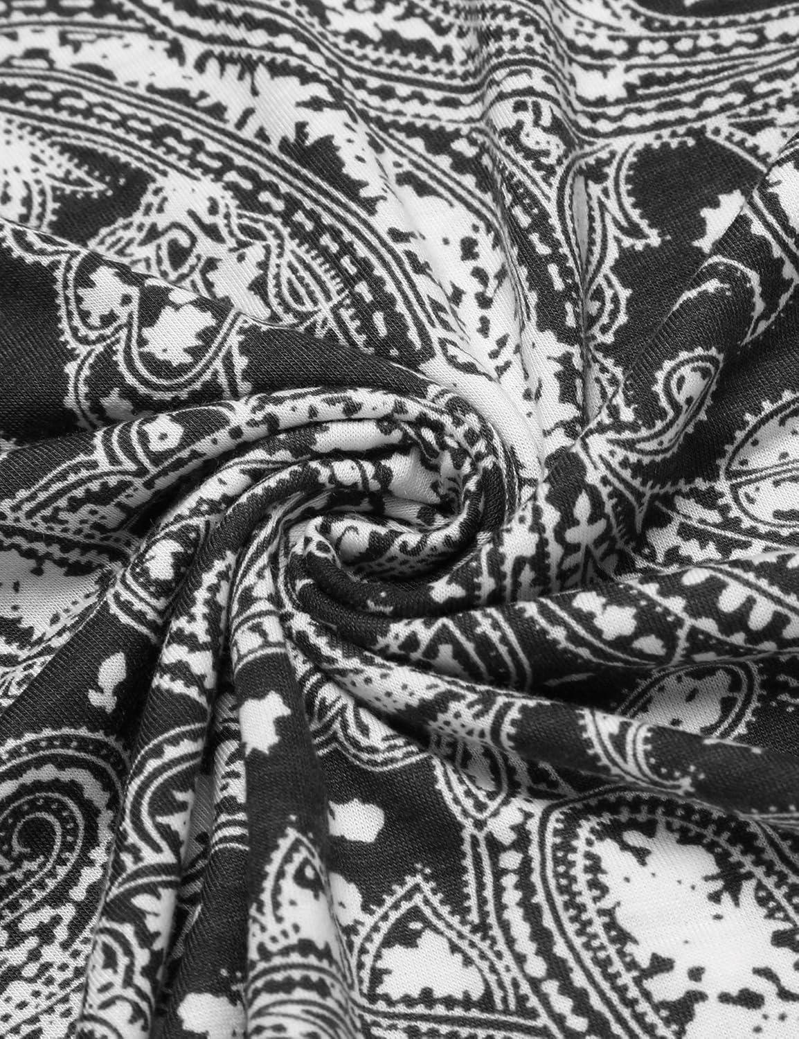 imageCOOFANDY Mens Casual Short Sleeve Polo Shirts Slim Fit Paisley Polo T Shirts Floral Print Shirt