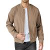 COOFANDY Men’s Bomber Jacket Lightweight Casual Stylish Light Flight Jacket Windbreaker Varsity Jackets(Khaki)